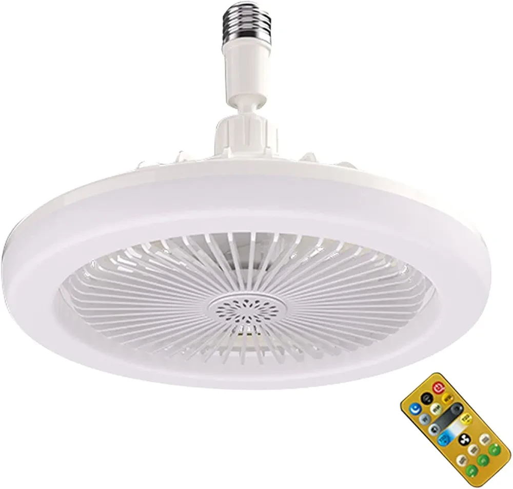 High Speed Ceiling Fan with Dimmable Led Light Remote Control for Sleep Mode