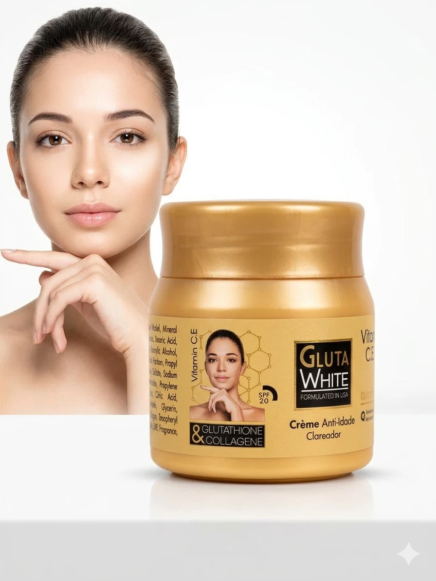 GLUTA WHITE face cream 125ML formulated in USA
