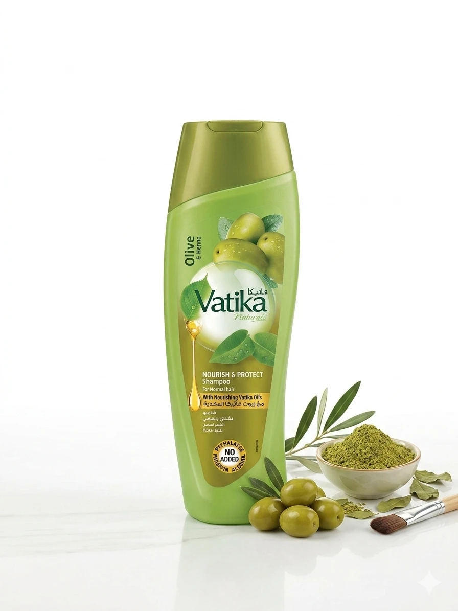 VATIKA OLIVE&HENNA shampoo 400ML